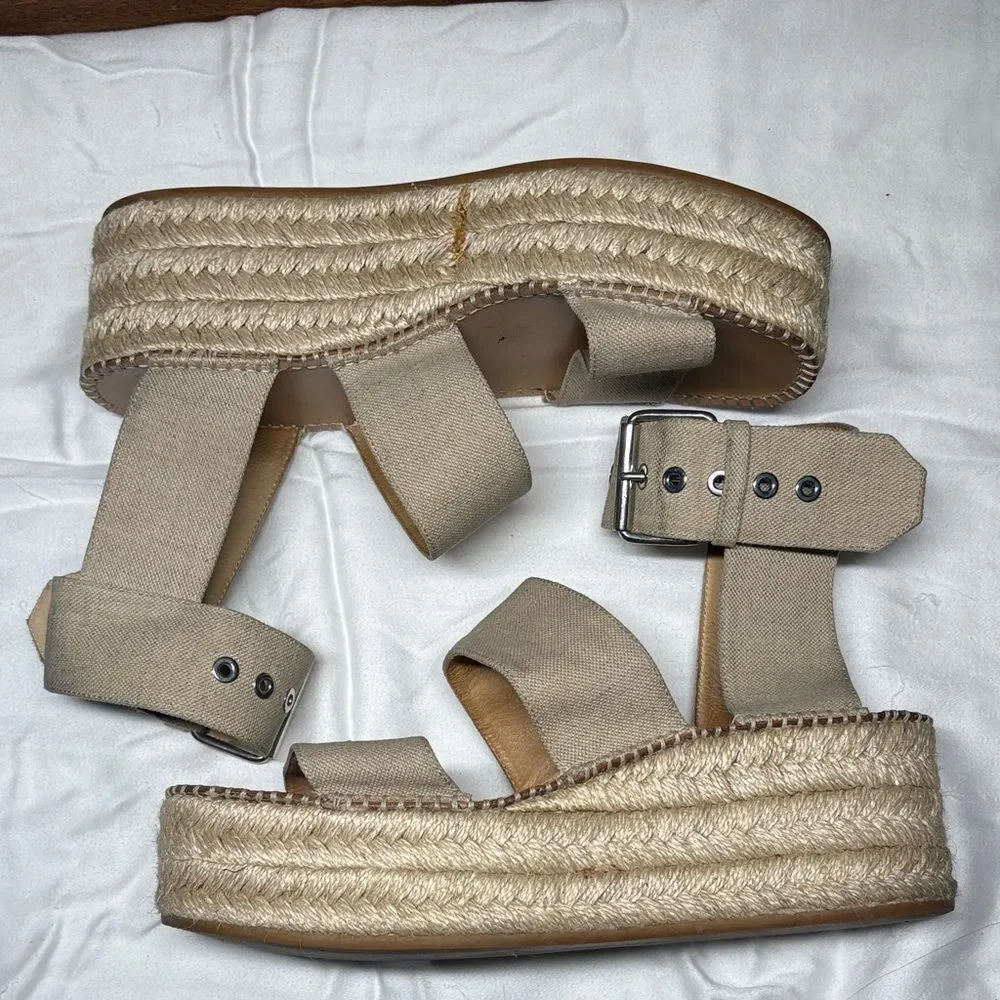 rag & bone Tara canvas platform espadrilles